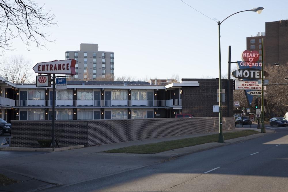 Heart O' Chicago Motel Εξωτερικό φωτογραφία