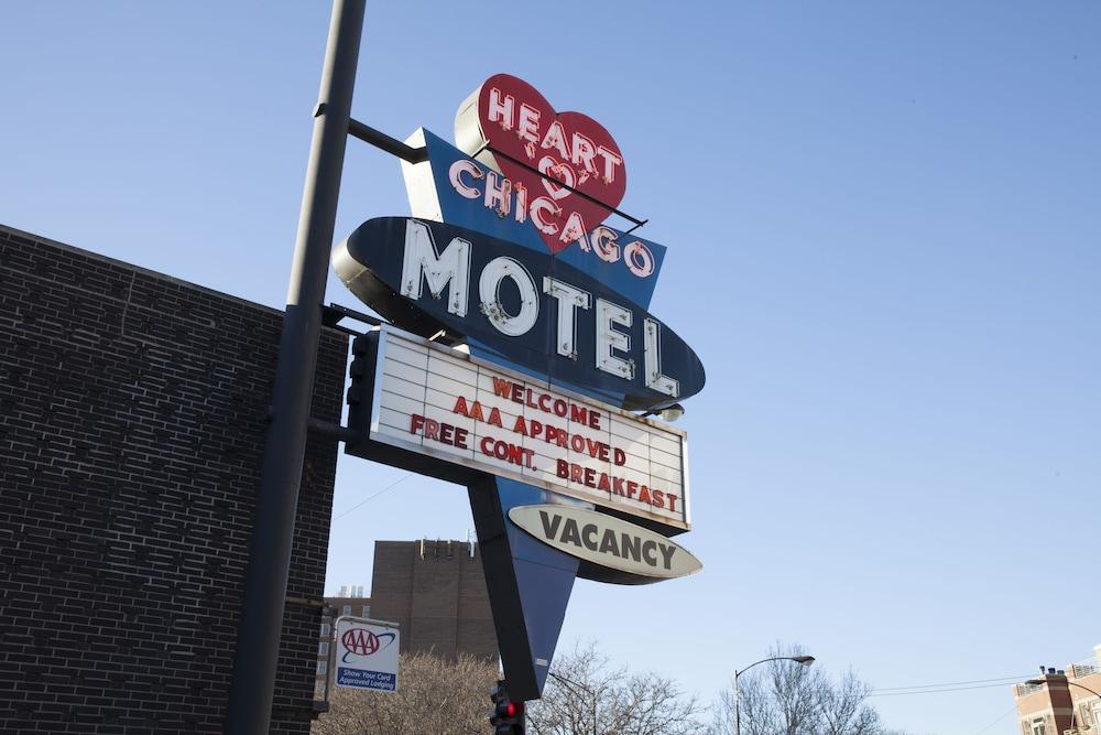 Heart O' Chicago Motel Εξωτερικό φωτογραφία