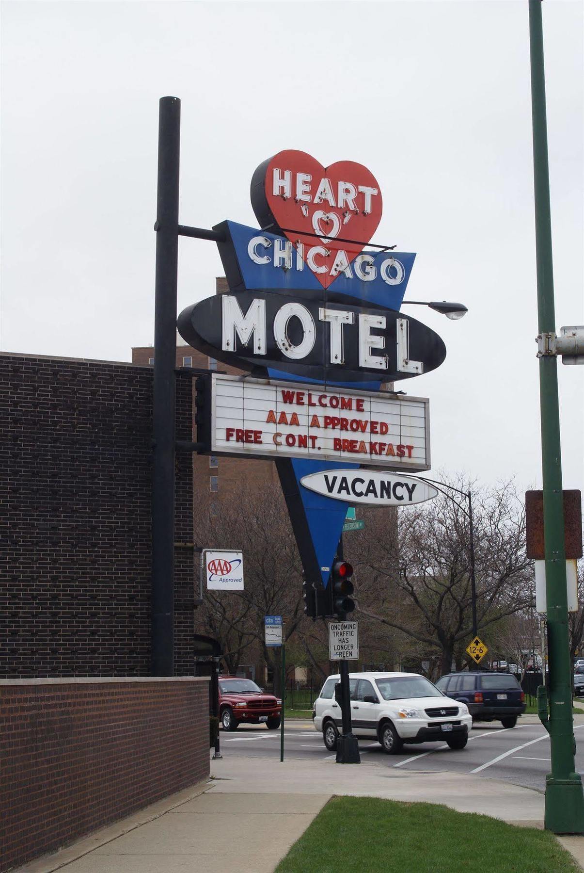 Heart O' Chicago Motel Εξωτερικό φωτογραφία