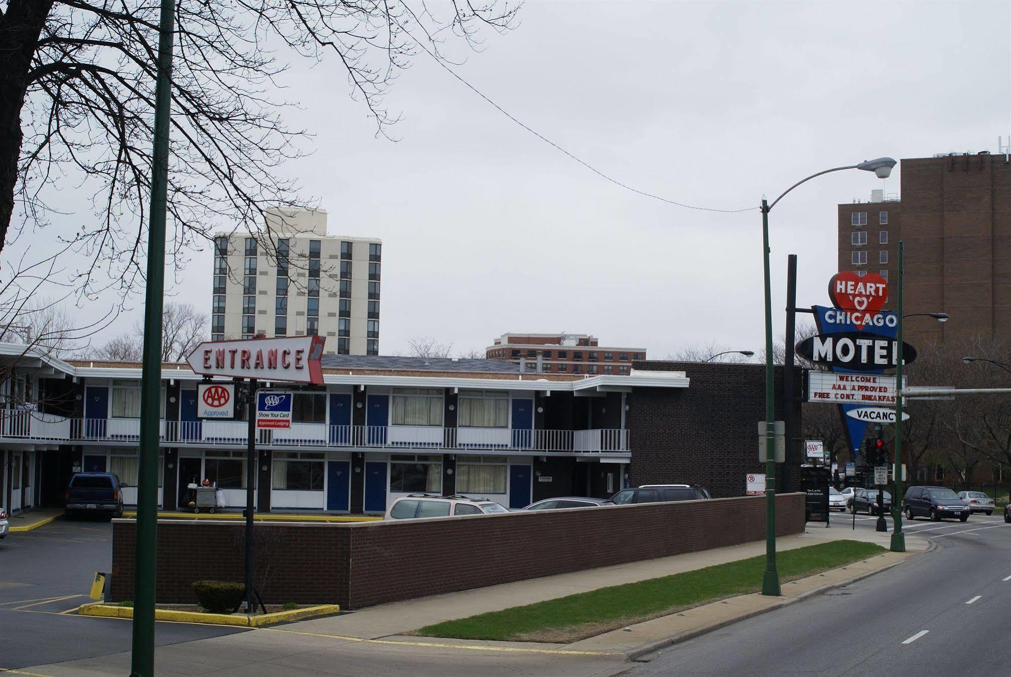 Heart O' Chicago Motel Εξωτερικό φωτογραφία